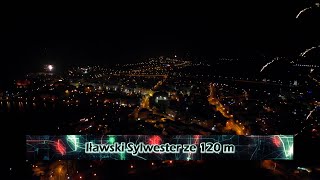 Iława 2024 Dron 4K Iławski Sylwester ze 120 m [upl. by Shanan200]