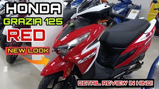 Honda Grazia 125 Detailed Review  New Grazia 125 2022 [upl. by Ocana392]