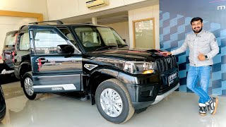 2024 Mahindra Scorpio Classic S Black  13 Lakh Top Model ❓ Walkaround and Full Detail  Dabangg SUV [upl. by Aymer747]