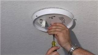 Home Electrical Repairs  How to Repair a Ceilings Light Fixture [upl. by Assilim917]