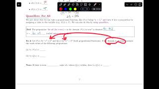 142 For All Quantifier  Logic  Discrete Math [upl. by Neira]