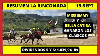 RESUMEN COMPLETO 👉 LA RINCONADA INH hoy Domingo 15 de SEPTIEMBRE 2024 [upl. by Ahsienod164]