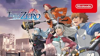 The Legend of Heroes Trails from Zero  Gameplay Trailer  Nintendo Switch [upl. by Ahsaet284]