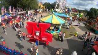 Kermis Alphen aan de rijn 2024 Xfactory BoesveldShufflebottom Onride [upl. by Darelle981]