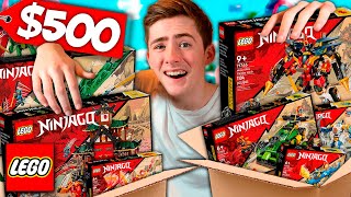 I Bought The Most Ninjago Sets Ever [upl. by Araz]