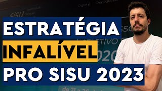 MELHOR ESTRATÉGIA PARA O SISU 20231 USANDO A NOTA DO ENEM 2022 [upl. by Halley]