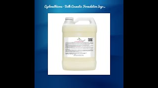 Cyclomethicone  Bulk Cosmetic Formulation Ingredients for DIY Lotion Cream Perfume  Rapidly Abs [upl. by Lehcnom]