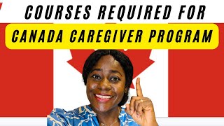 Required Courses For Canada Caregiver Job Application Complete List [upl. by Bilow]