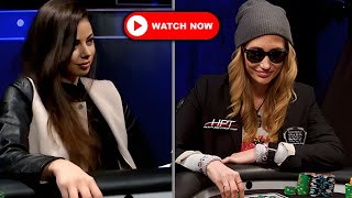 Samantha Abernathy Vanessa Rousso  Ladies Night Poker Livestream Cash [upl. by Em]