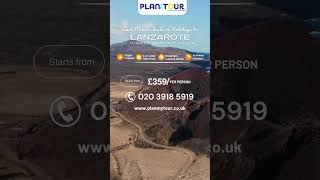 LastMinute Deals on Holiday Packages to the Lanzaroteplanmytourofficial [upl. by Merp]