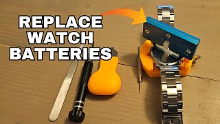 Easily Replace your Watch Batteries from Home [upl. by Joice410]