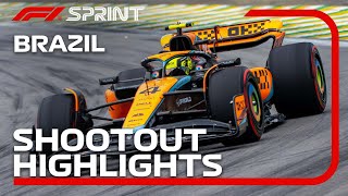 Sprint Shootout Highlights  2023 Sao Paulo Grand Prix [upl. by Einahc]