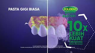 Polident Cleanser  Pembersih Gigi Palsu 6s [upl. by Stubstad408]