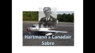 Luftwaffe Erich quotBubbiquot Hartmanns Canadair F86 Sabre [upl. by Petra]