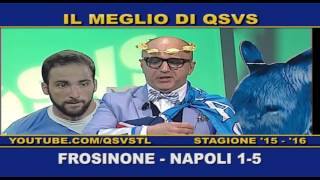 QSVS  I GOL DI FROSINONE  NAPOLI 15 TELELOMBARDIA  TOP CALCIO 24 [upl. by Hedy858]