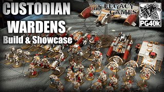 Adeptus Custodes  Custodian Wardens  Build and army showcase [upl. by Iderf967]