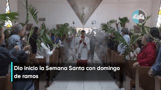 Dio inicio la Semana Santa con domingo de ramos [upl. by Indira162]