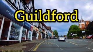 Guildford dashcam driving vlog [upl. by Atila]