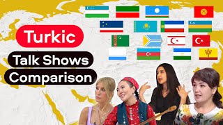 Turkic Languages TV Talk Shows Comparison [upl. by Cardwell]