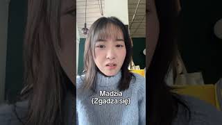 Ania na nie Madzia na tak 😎 językkoreański korean koreanlanguage [upl. by Garin867]