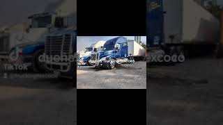 Transportes Rico Ramos Cascadia con caja seca [upl. by Cypro]