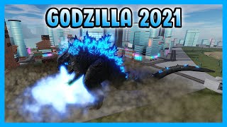 Roblox Kaiju Universe  GODZILLA 2021 SHOWCASE [upl. by Eemiaj808]