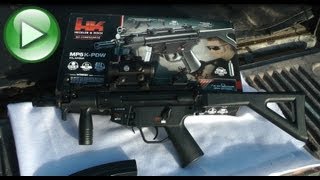 REVIEW HampK MP5 PDW 45mm BB Air Gun  Umarex [upl. by Nohsauq]