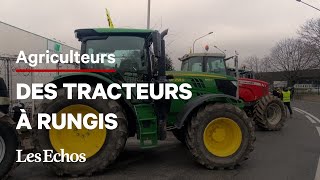 Des agriculteurs à Rungis  « Nos gouvernants ne doivent pas s’imaginer qu’on va s’endormir » [upl. by Ros]