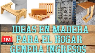 ⏺IDEAS EN MADERA PARA EL HOGAR QUE PUEDES HACER Y VENDER POR MUCHO DINERO ⛔ [upl. by Anirb20]