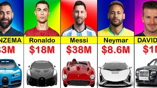 Footballers and Their MillionDollar Rides Car Showcase [upl. by Dustin]