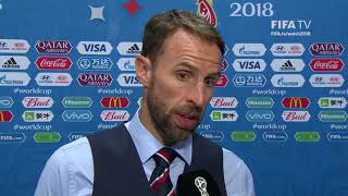 Gareth Southgate  Post Match Interview  MATCH 62 [upl. by Ruenhs]