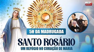 Santo Rosário  AO VIVO  Instituto Hesed  Rede Século 21 [upl. by Catlee]