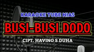 BUSIBUSI DODO KARAOKE LAGU NIAS HAVINO S DUHA [upl. by Nnaarat370]