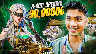 90000 UC CRATE OPENING  NEW X SUIT  FUNNIEST CRATE OPENING EVER [upl. by Droffig]