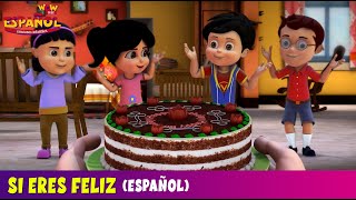 IF YOU ARE HAPPY  si eres feliz   Spanish Song  Vir Rhymes  Spanish Poems For Kids [upl. by Ingvar]