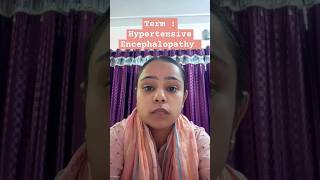 Hypertensive Encephalopathy l Neurological l Physiotherapy ll Harshika Gupta harshikagupta2059 [upl. by Acilef748]