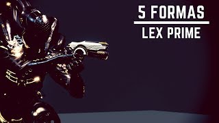 Warframe  Lex prime build FR [upl. by Akeit]