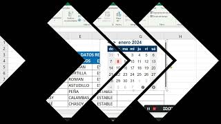 CALENDARIO EN EXCEL  Mini Calendar and Date Picker [upl. by Lleder871]