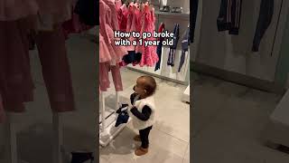 How to go broke at truworths with a one year old TruworthsYT might need your help babygirl [upl. by Halilahk]