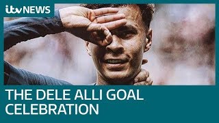 How to do the seemingly ‘impossible’ Dele Alli goal celebration  ITV News [upl. by Ayit]