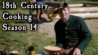 Cooking Marathon  18th Century Cooking Season 14 [upl. by Courtland]