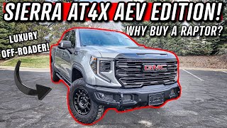 The 2024 GMC SIERRA 1500 AT4X AEV EDITION is the MOST EXTREME LUXURIOUS OFFROAD TRUCK you can BUY [upl. by Anih]