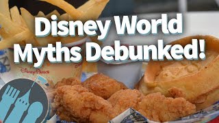 Disney World Myths Debunked [upl. by Burd240]