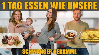 SCHWANGERE HEBAMME BESTIMMT UNSER ESSEN FÜR 1 TAG UND SIE ÜBERTREIBT LauraRohmannHoehn [upl. by Kathryn]