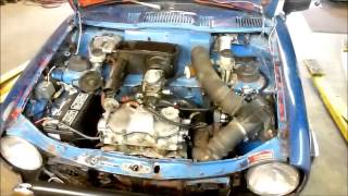 Power tuning a Honda z600 with a shrimp dip cocktail sauce velocity stack [upl. by Hickey]