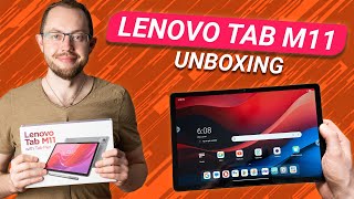 Lenovo Tab M11 Unboxing mit Stift Mein erster Eindruck [upl. by Anyg750]