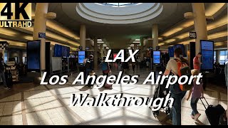 Los Angeles International Airport Walkthrough  LAX Terminal 5 [upl. by Matuag879]