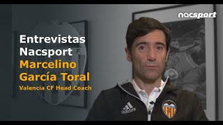 ⋒ Nacsport Interview Marcelino García Toral Valencia CF Head Coach [upl. by Aynwat]