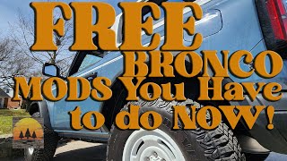 FREE Bronco ForScan Hacks you HAVE to do [upl. by Leavelle675]