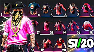 TODOS LOS PASES ELITE DE FREE FIRE S1 S47 [upl. by Mayyahk214]